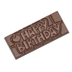 Chocolate Mould Tablet; Happy Birthday